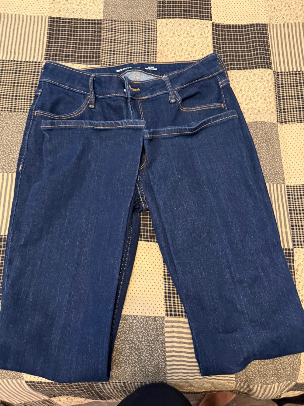 Old Navy Dark Wash Denim Boot cut Women’s Jeans size 10